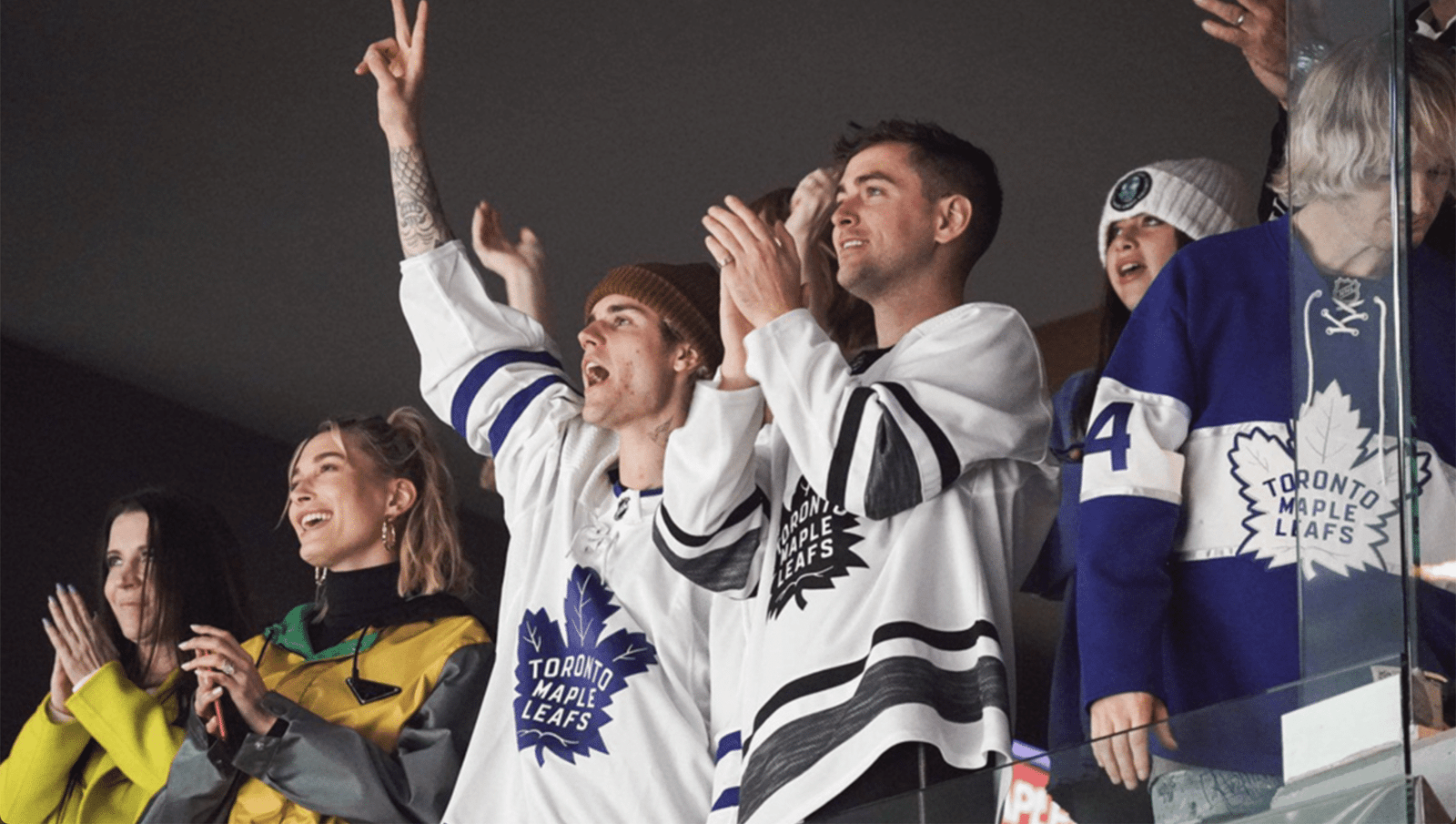 Justin Bieber and Hailey Bieber Make Public Appearance at Toronto Hockey Game Amid Diddy Allegations